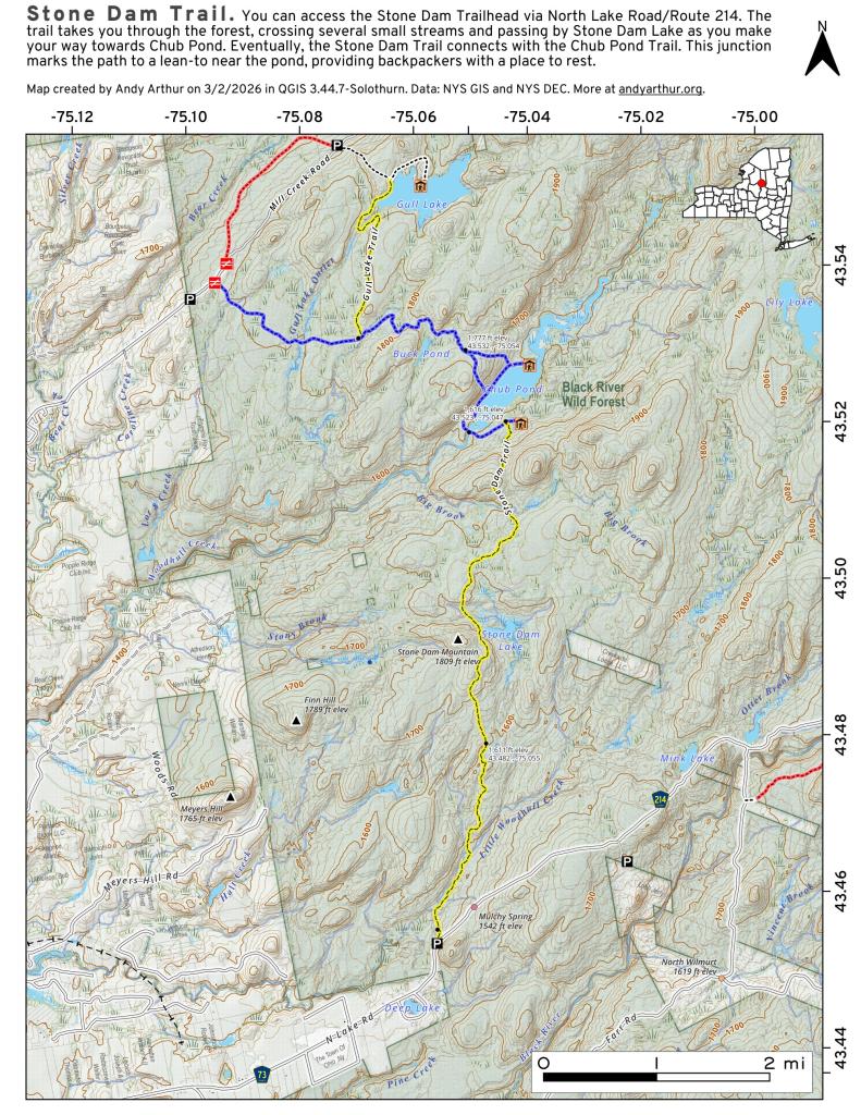 Stone Dam Lake Trail