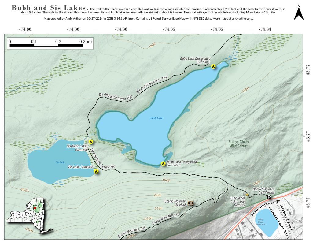  Bubb And Sis Lakes Trail
