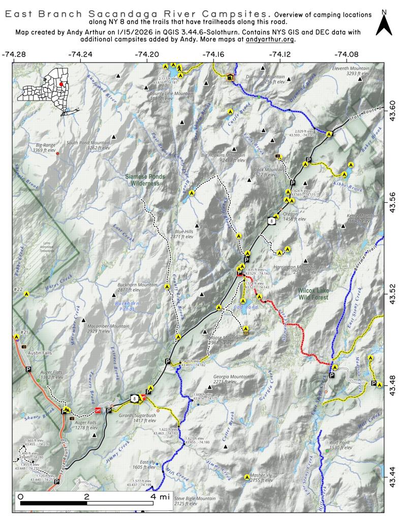 East Branch Sacandaga River - NY 8