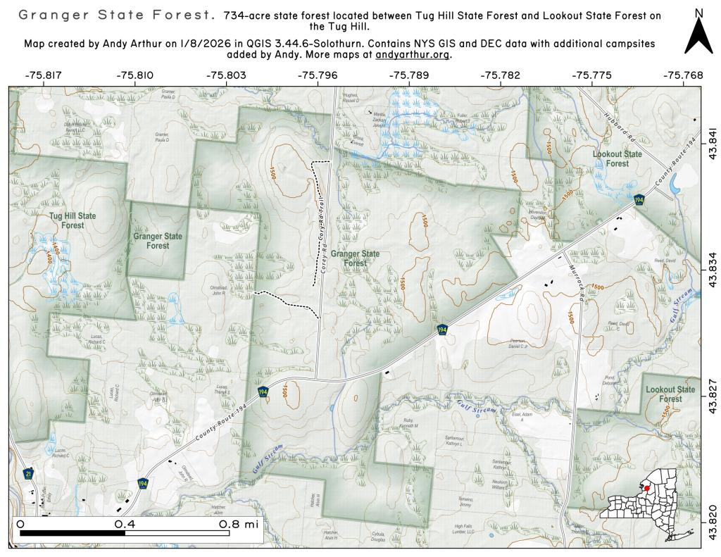  Granger State Forest