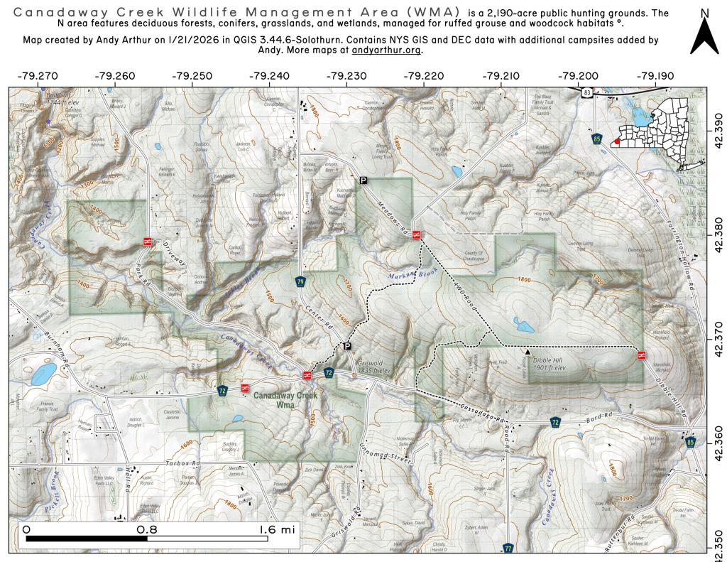  Canadaway Creek Wildlife Management Area