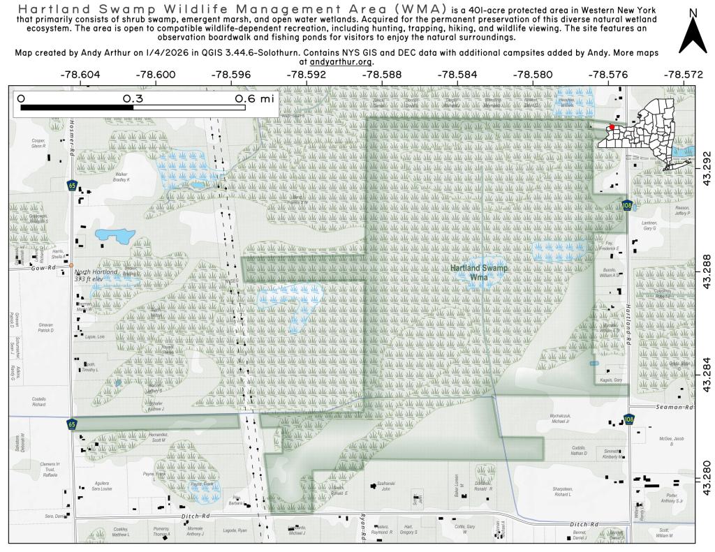 Hartland Swamp Wildlife Management Area