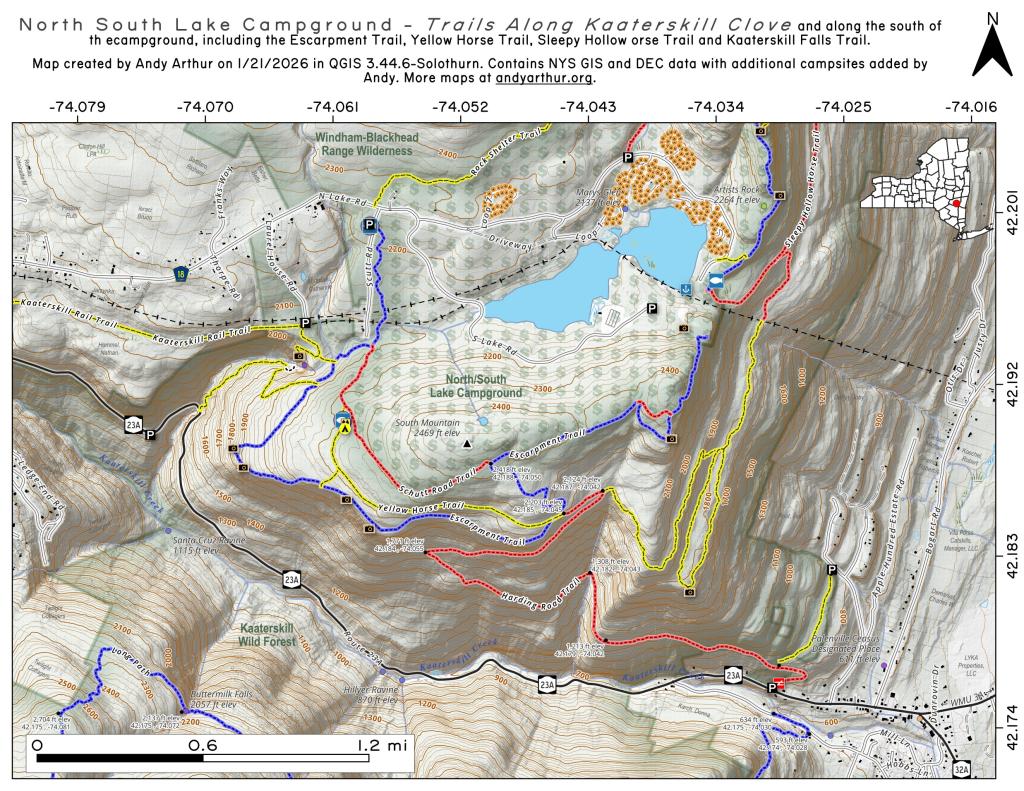  North-South Lake Campground and Kaaterskill Clove