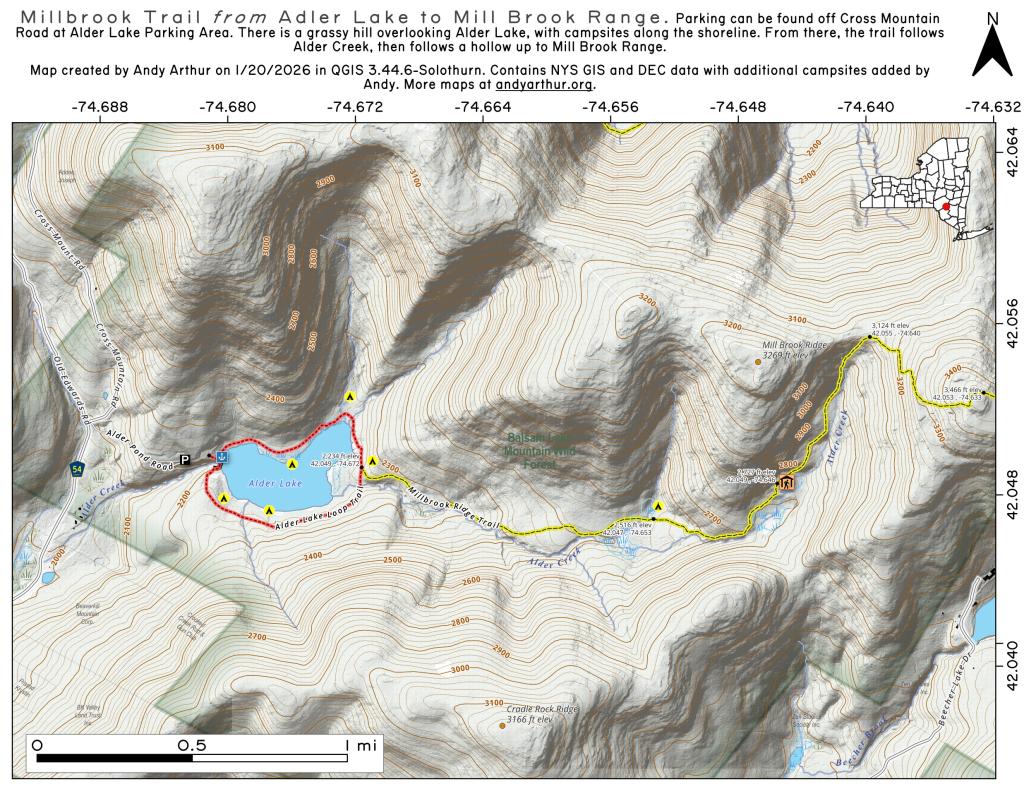  Alder Lake - Millbrook Range