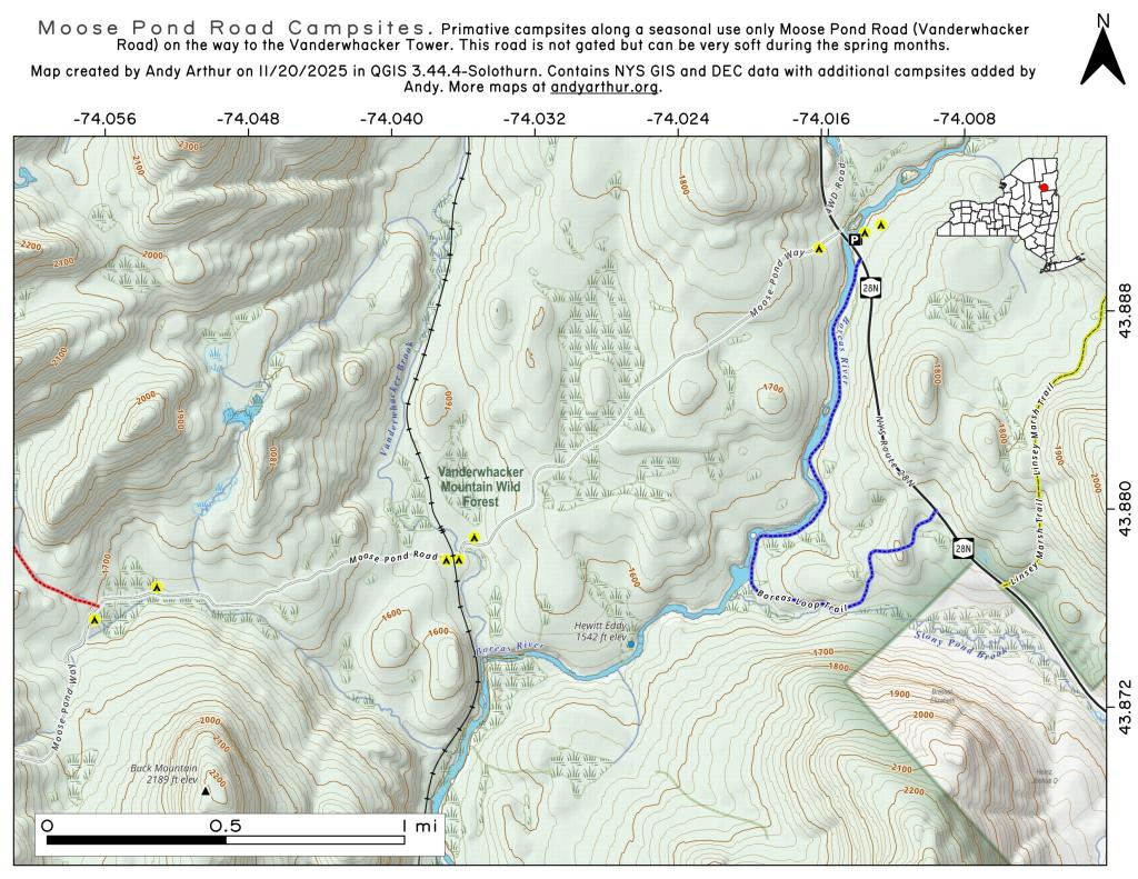  Vanderwhacker Road Campsites