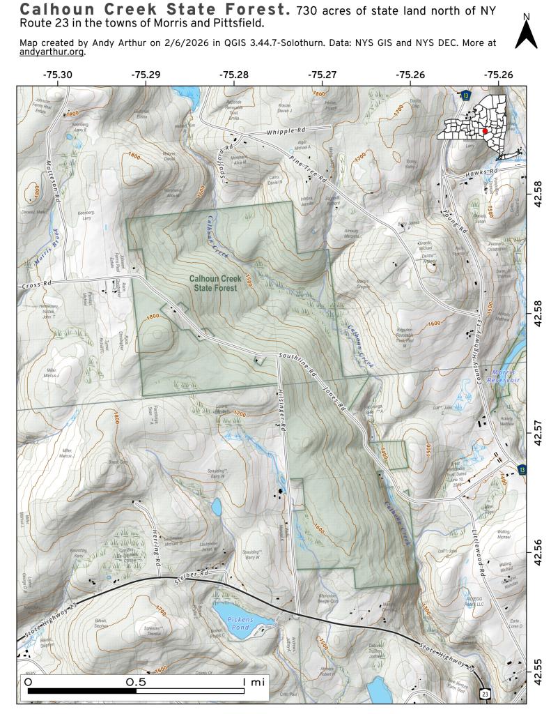  Calhoun Creek State Forest