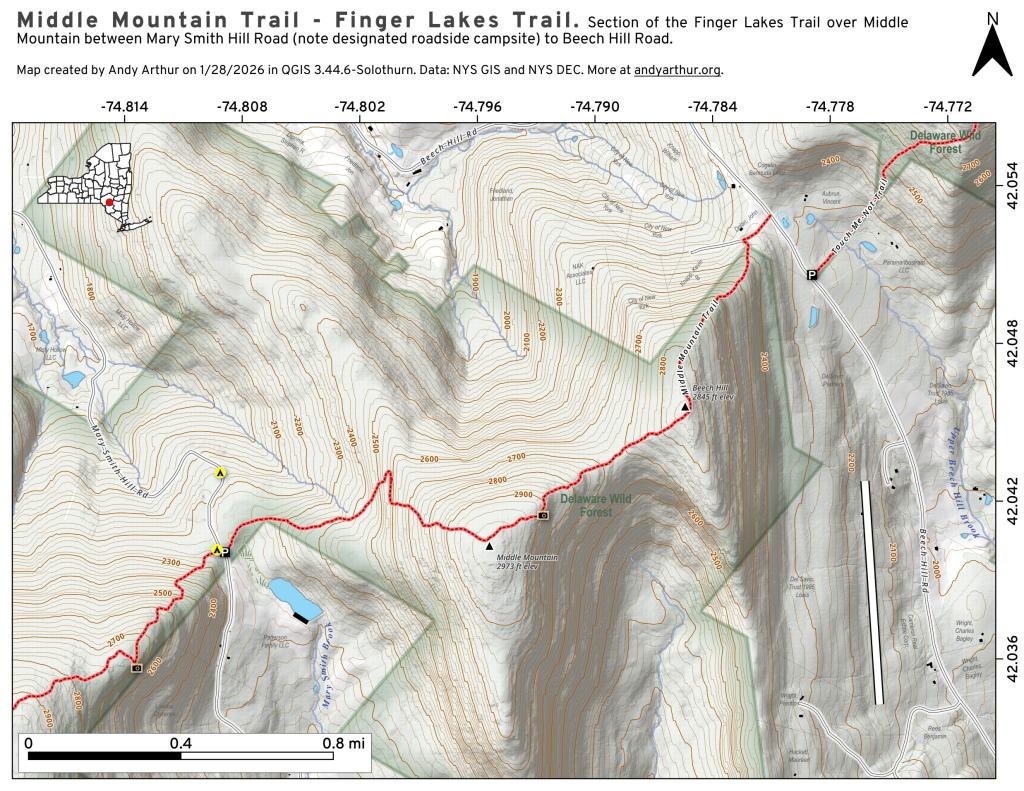  Middle Mountain Trail