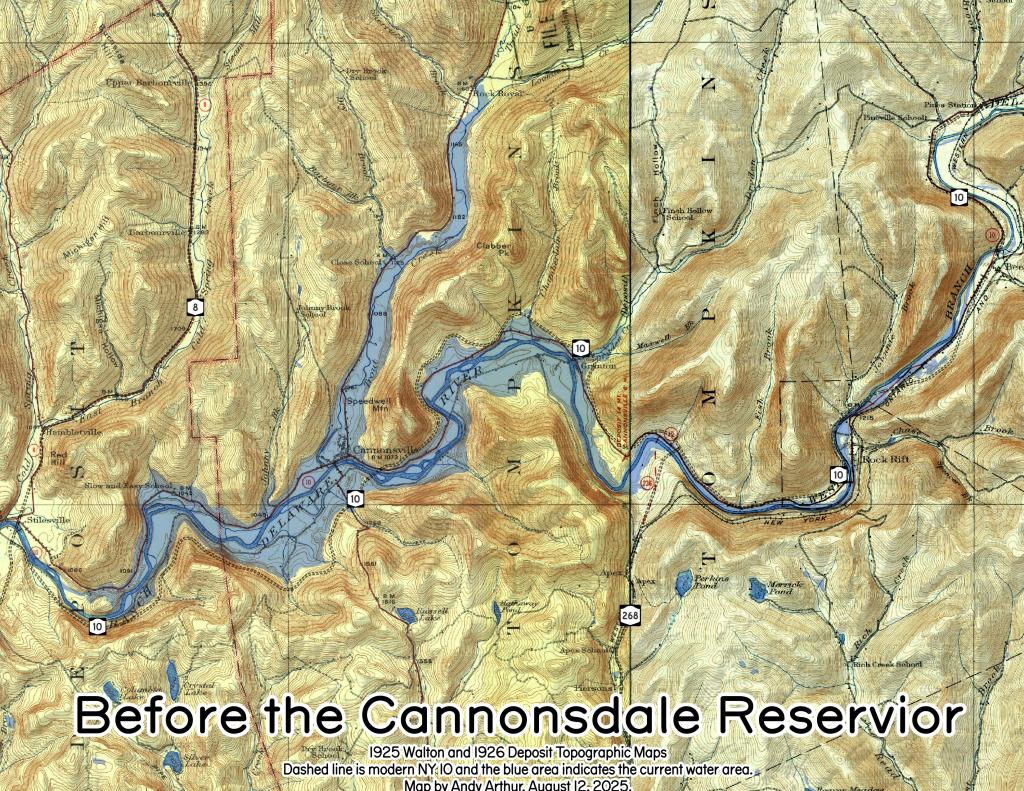 Before the Cannondale Reservior