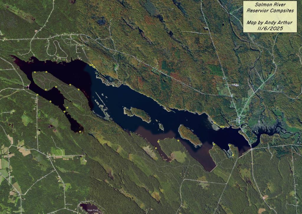 Salmon River Reservior Campsites