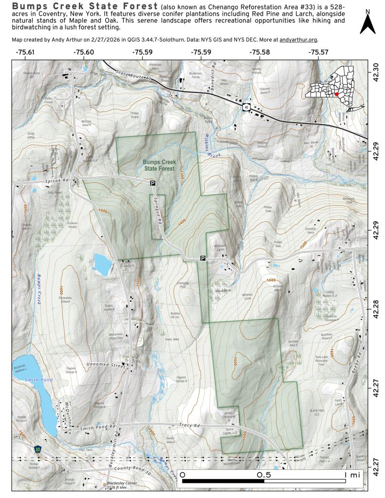  Bumps Creek State Forest