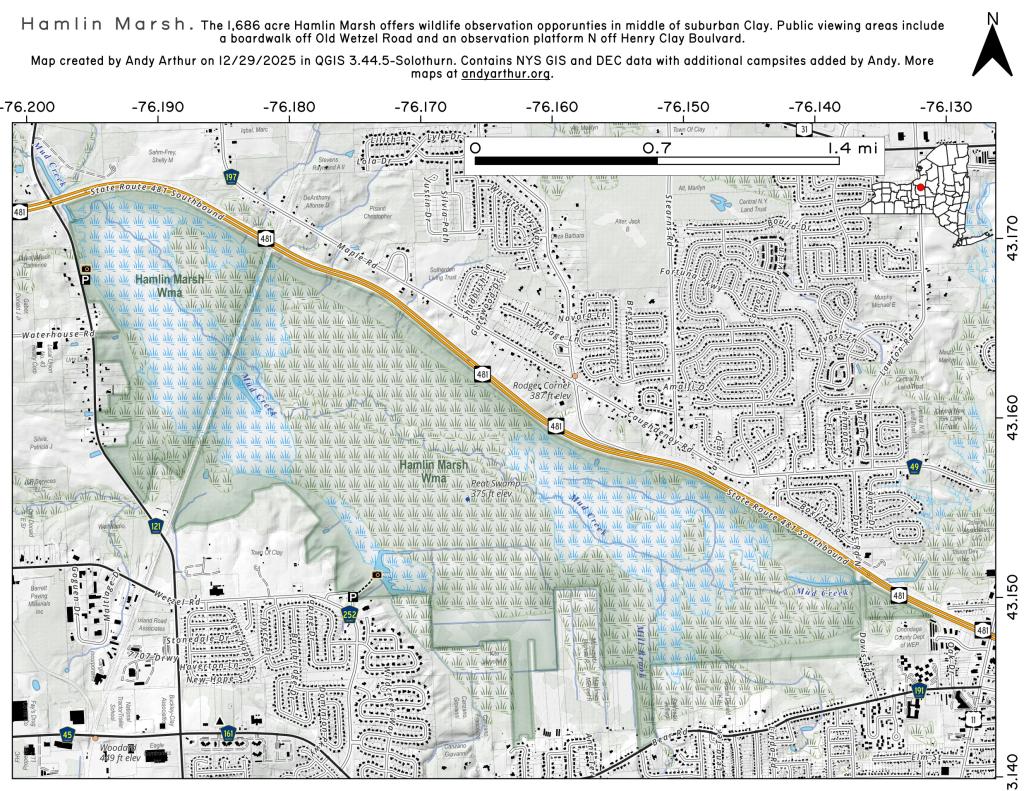  Hamlin Marsh Wildlife Management Area
