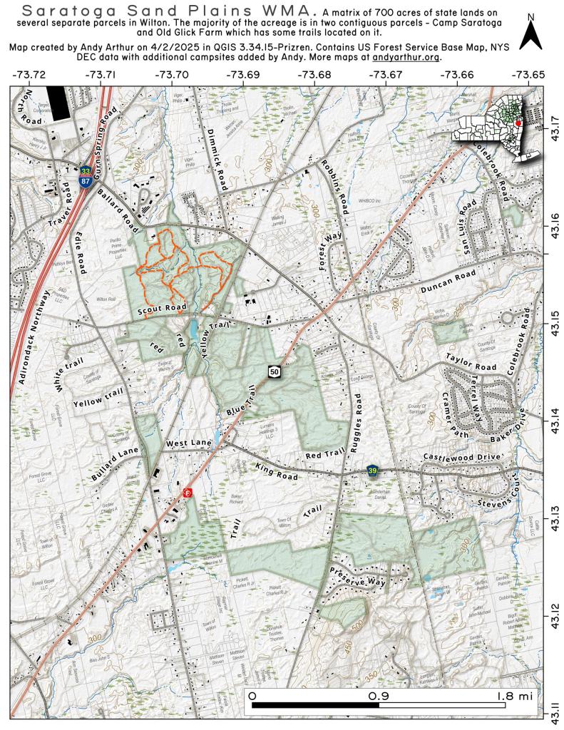  Saratoga Sand Plains Wildlife Management Area