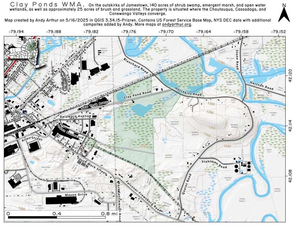  Clay Pond Wildlife Management Area