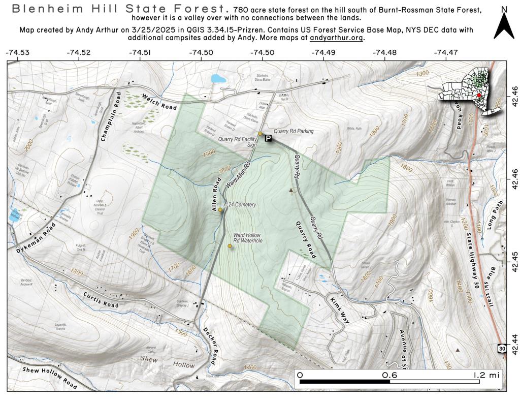  Blenheim Hill State Forest