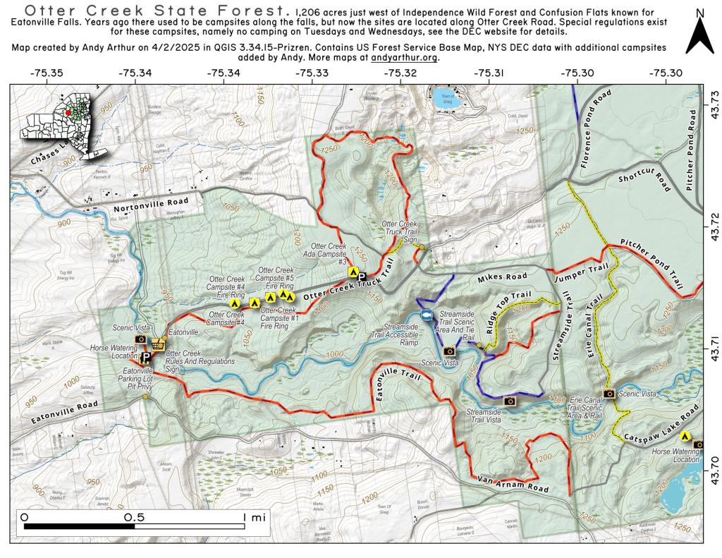  Otter Creek State Forest