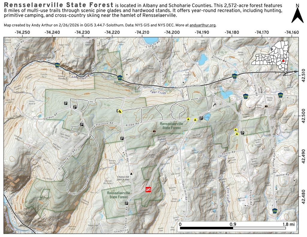  Rensselaerville State Forest