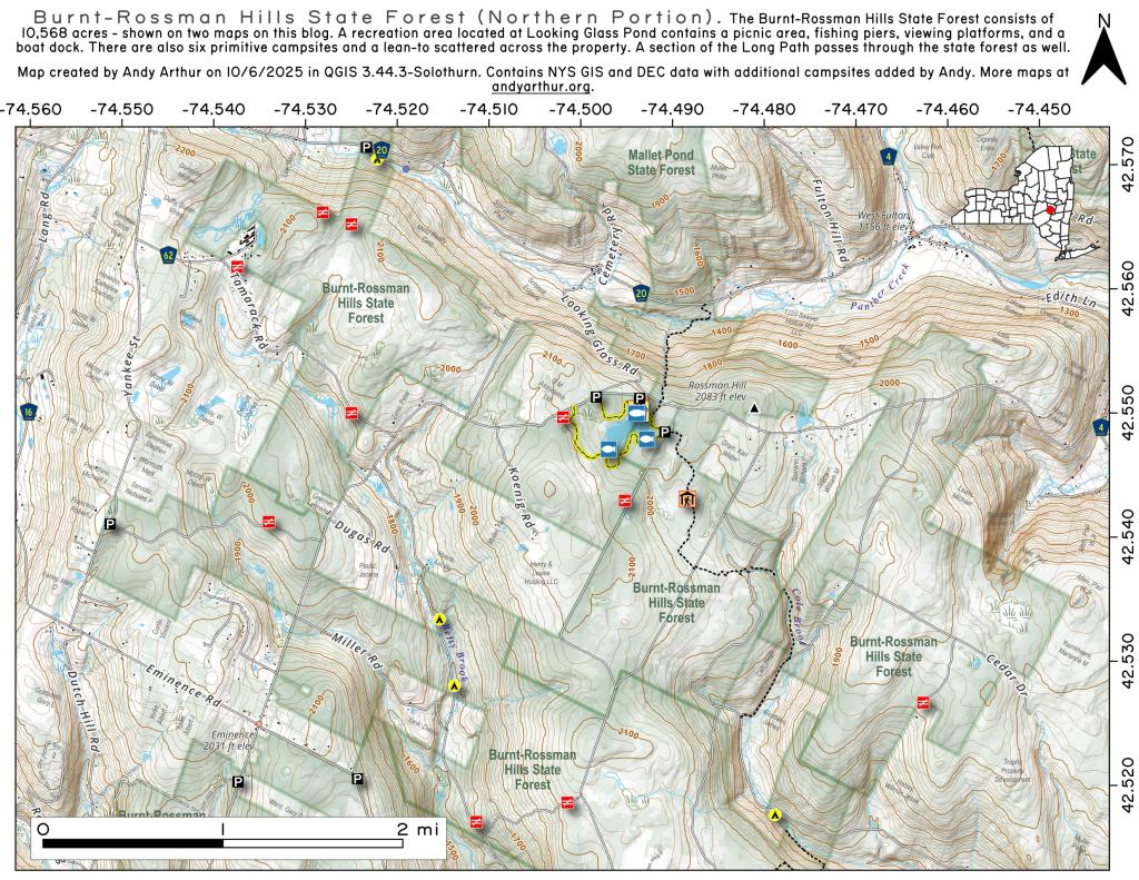  Burnt Rossman Hills State Forest - North