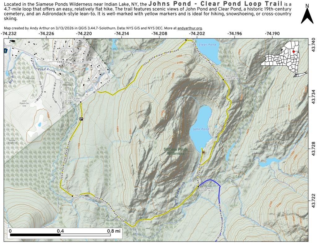  John Pond - Clear Pond Loop