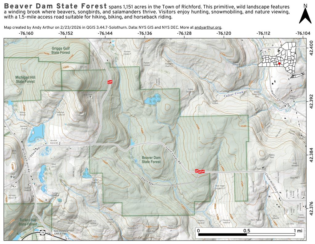  Beaver Dam State Forest