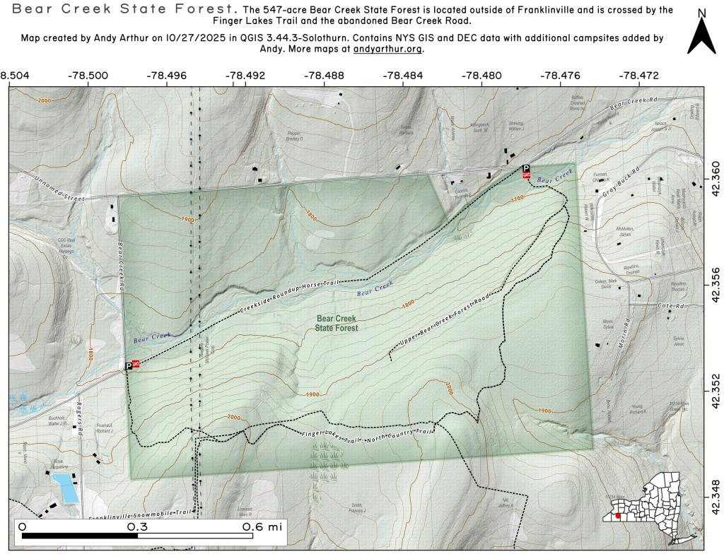 Bear Creek State Forest