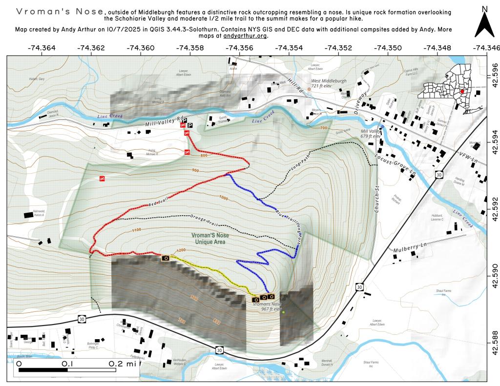  Vromans Nose Unique Area