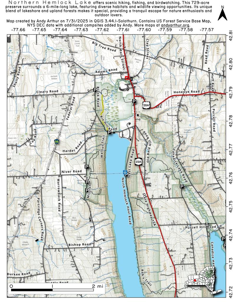  Hemlock Lake - Northern Half