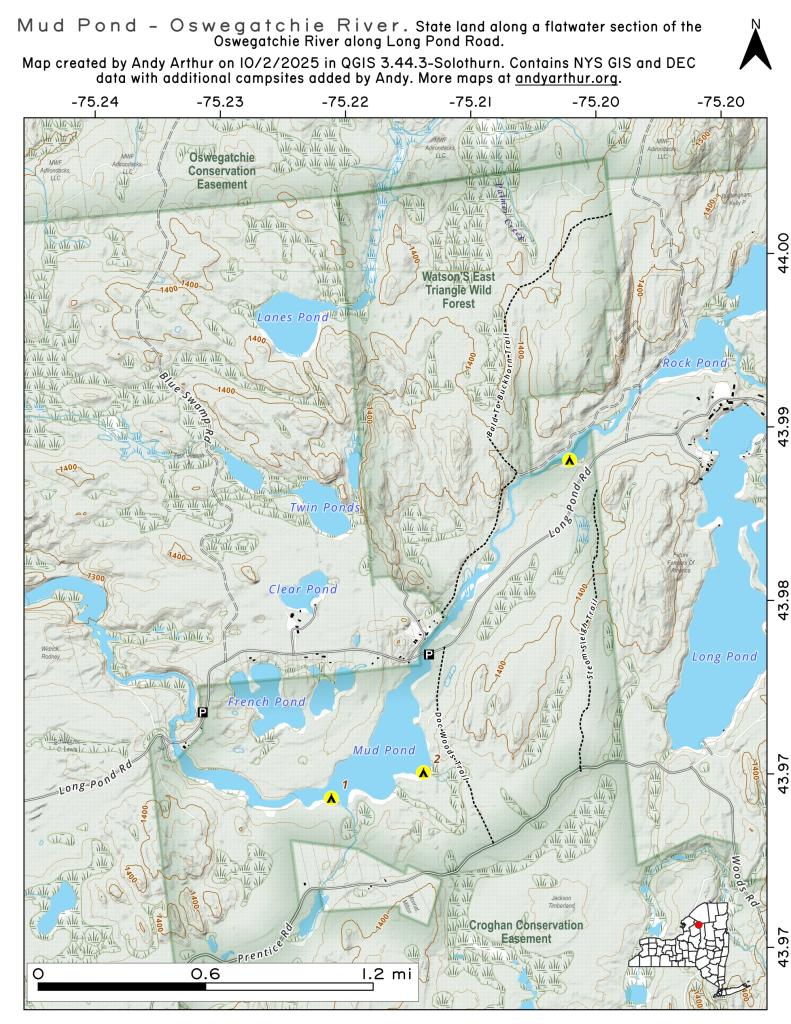  Watson\'s East Triangle Wild Forest (Mud Pond Parcel)