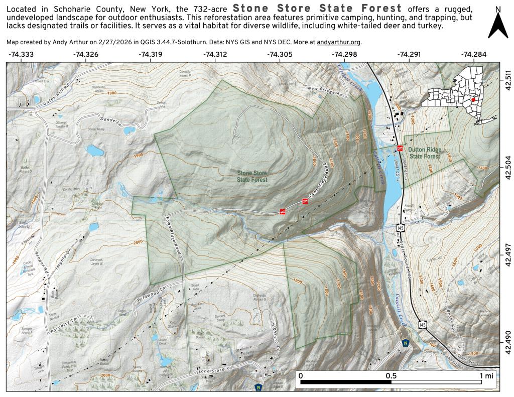  Stone Store State Forest