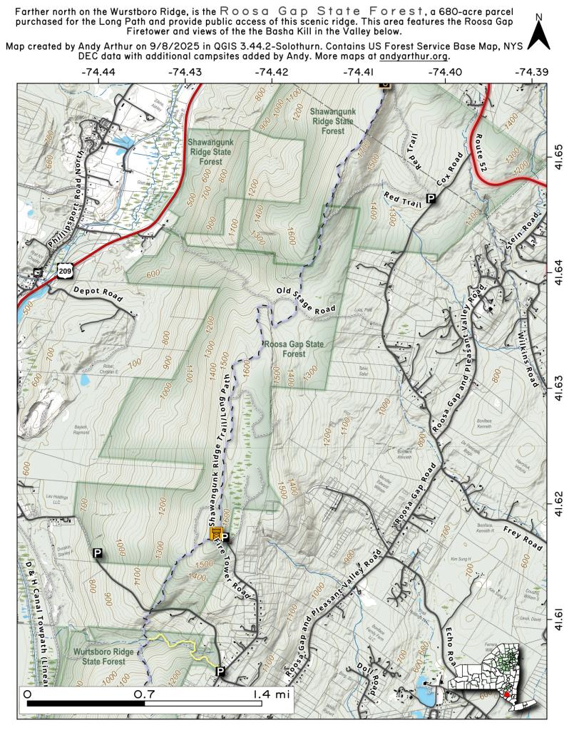  Roosa Gap State Forest