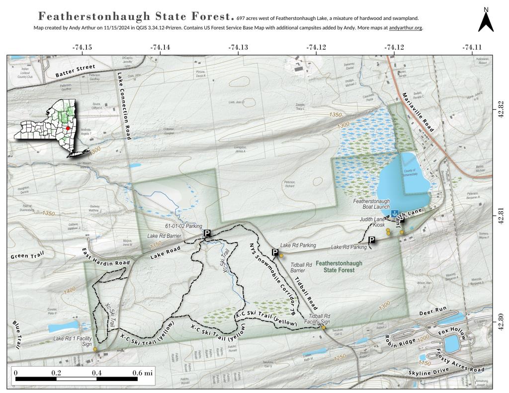  Featherstonhaugh State Forest