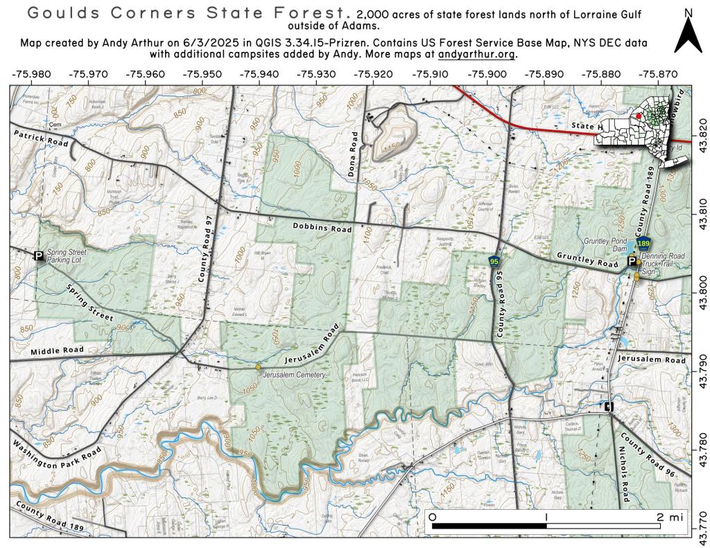  Goulds Corners State Forest