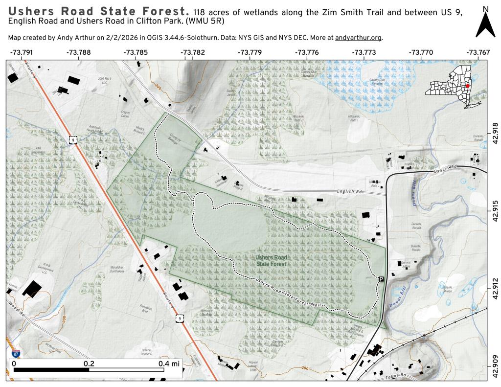 Ushers Road State Forest