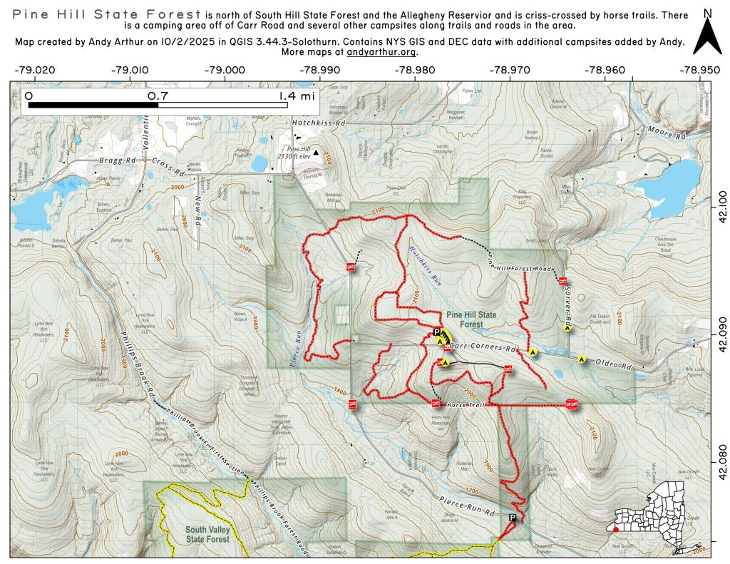 Pine Hill State Forest