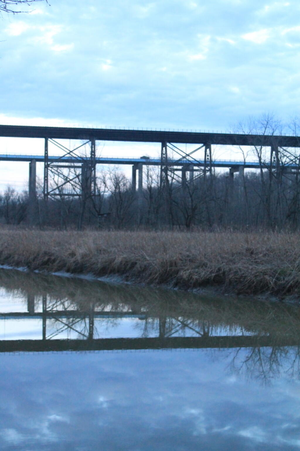 Photo: Thruway Bridge over Schodack Creek