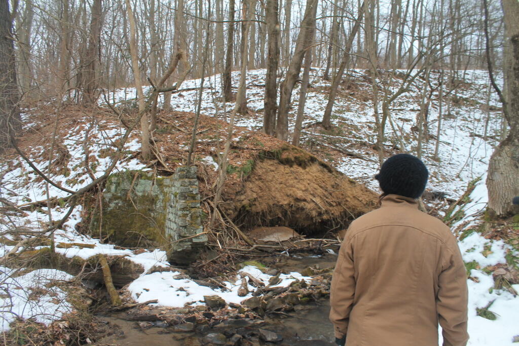Photo: Exploring the Old Dam