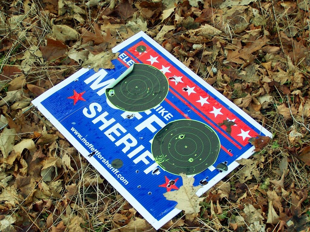 Photo: Republican Sherriff Target Practice?