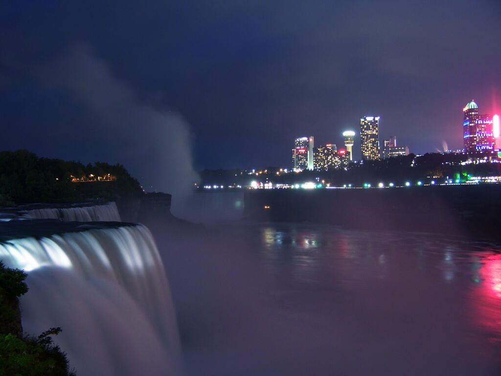 Photo: Falls Pre-Lighting