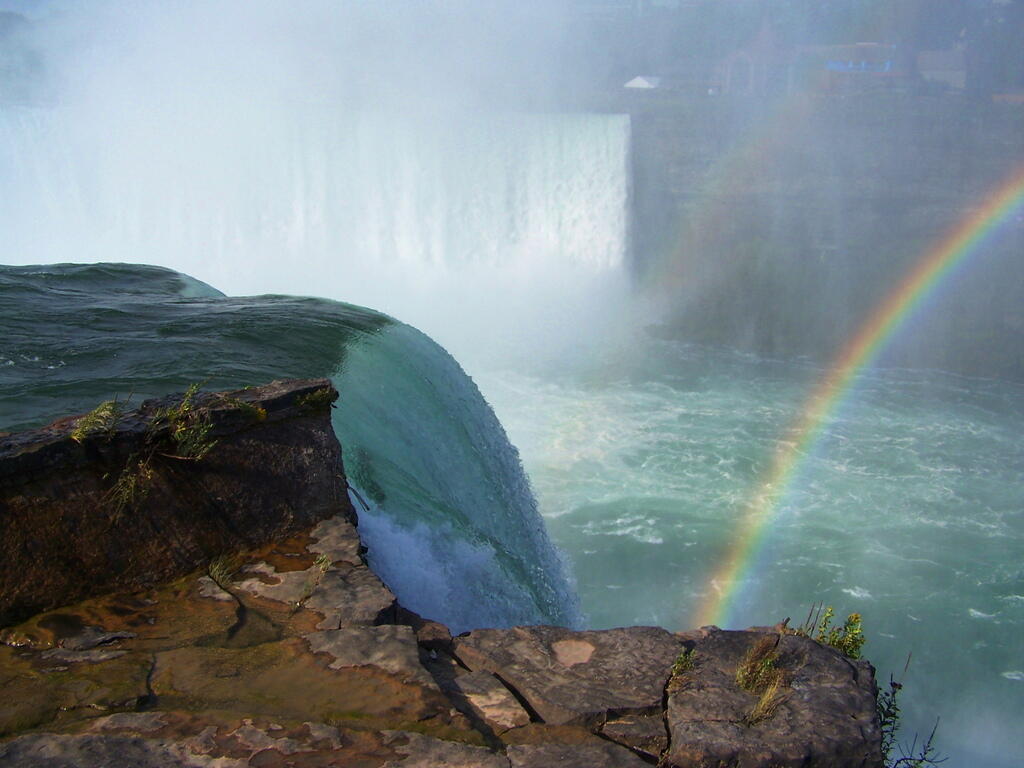 Photo: Rainbow Off Falls