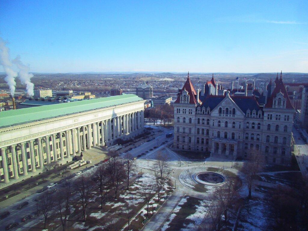 Photo: A Cold Winters Day In Albany