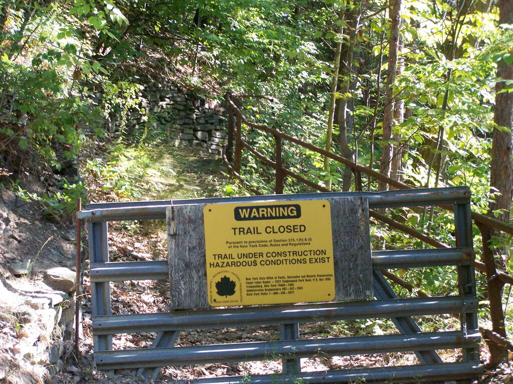 Photo: Trail Closed Photo: Trail Closed