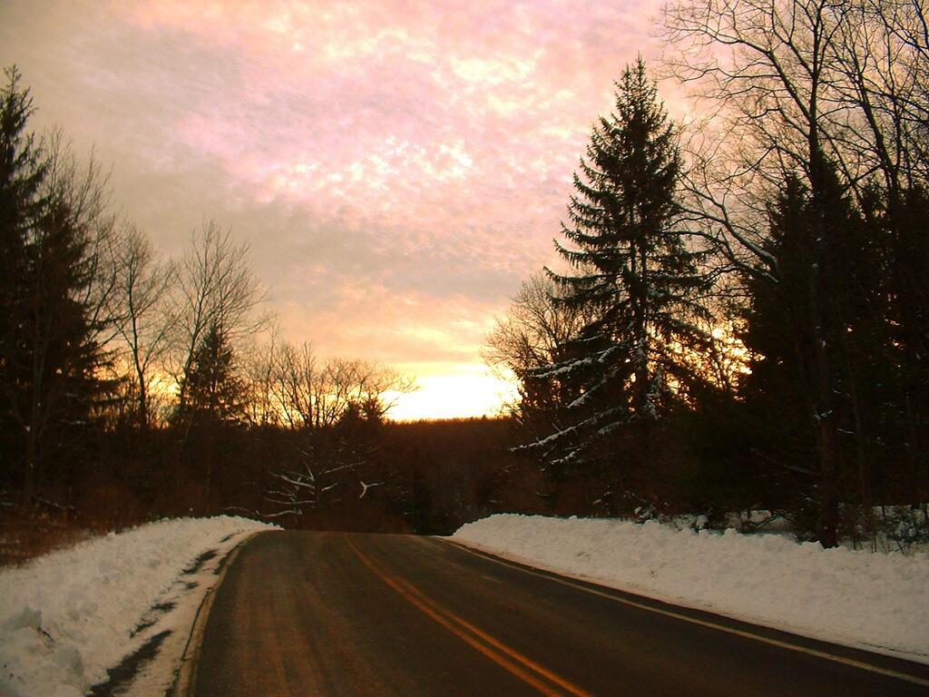 Photo: Mid-Winter Sunset