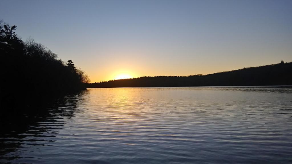 Photo: It gets dark early this time of year