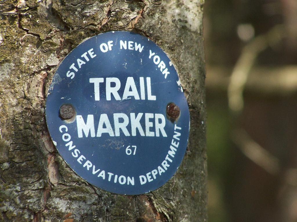 Photo: 1967 Trail Marker