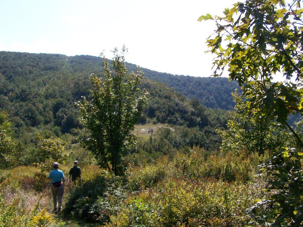 Photo: Hikers on the Taconic Crest Trail Photo: Hikers on the Taconic Crest Trail