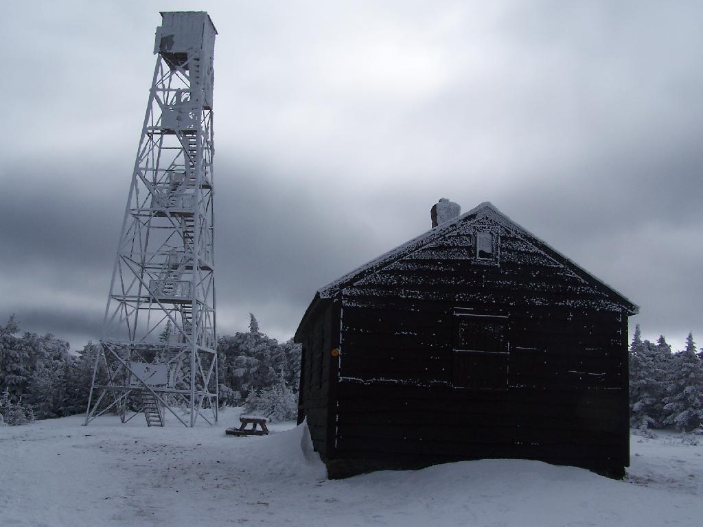 Photo: Approaching the Hunter Mountain Fire Tower