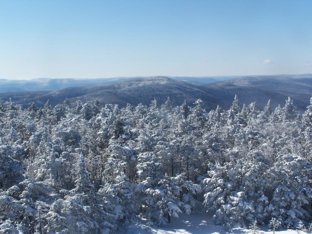 Photo: West Towards Rusk Mountain