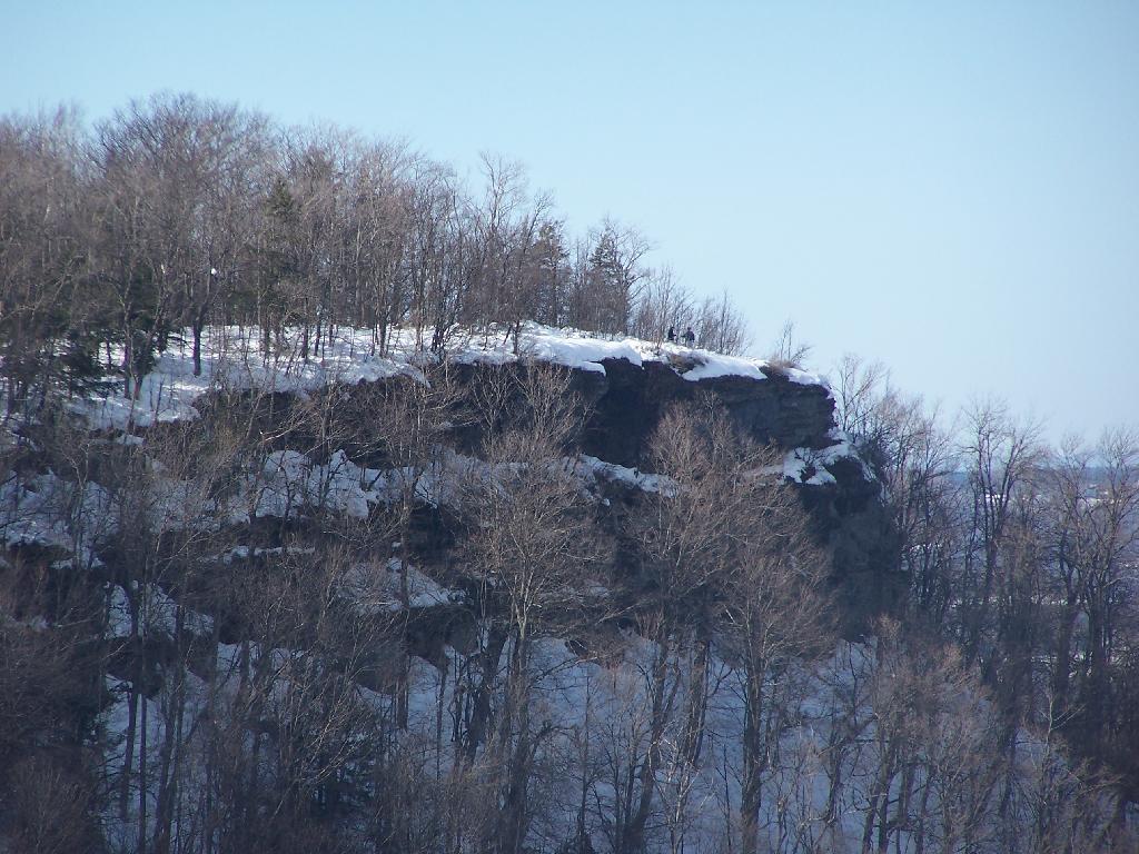 Photo: Hikers on High Point Photo: Hikers on High Point