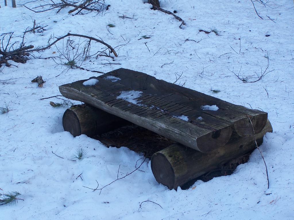 Photo: Trail Bench Photo: Trail Bench