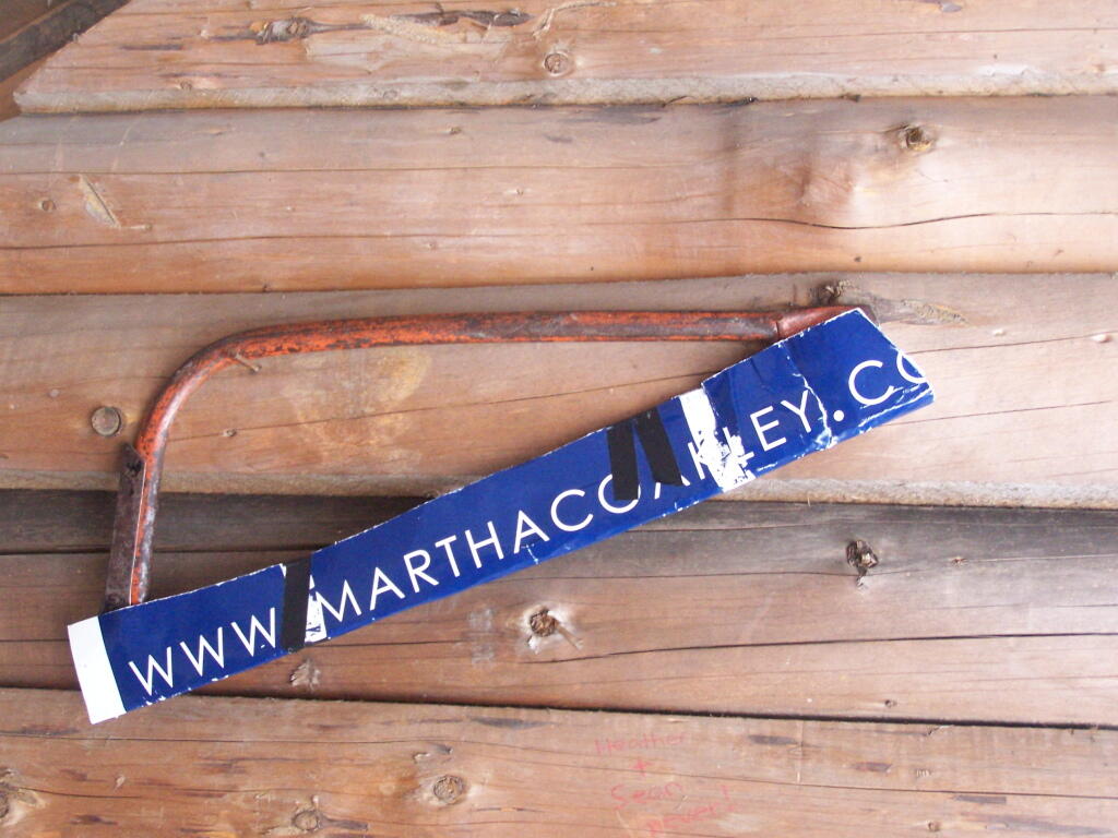 Photo: Uses for Old Martha Coakley Lawn Signs