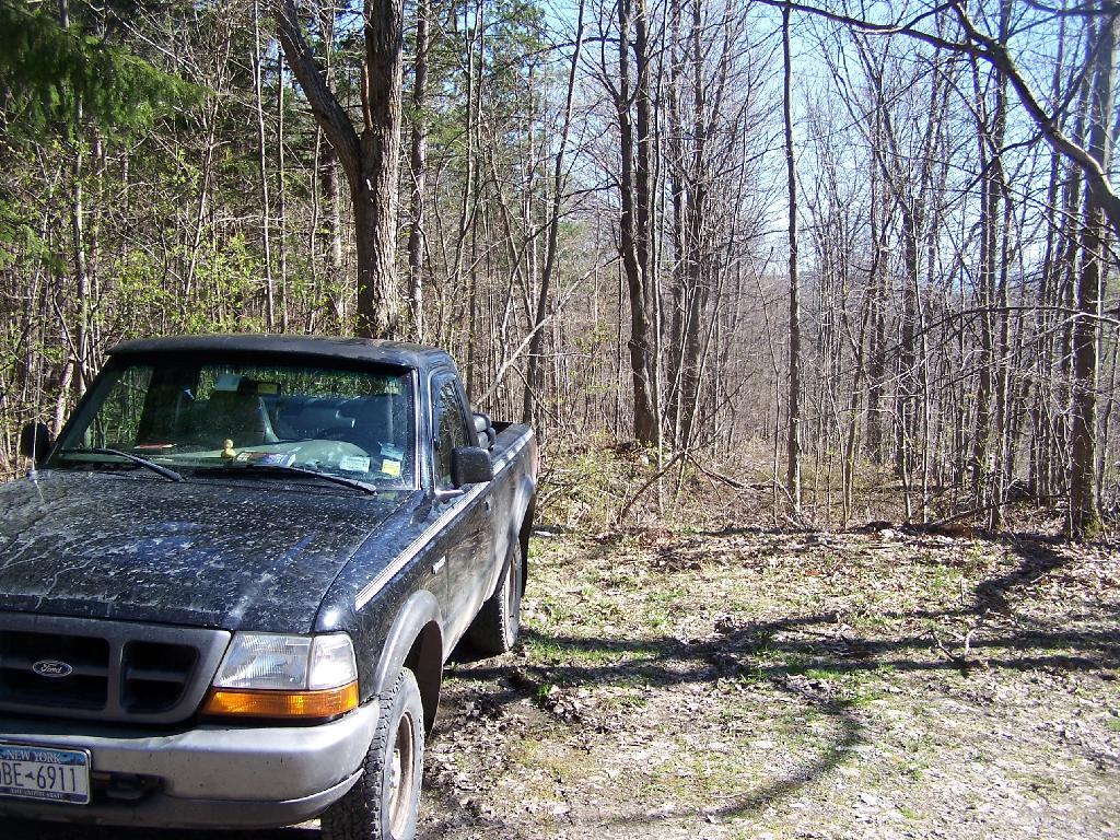 Photo: Parked Along Old Road Photo: Parked Along Old Road